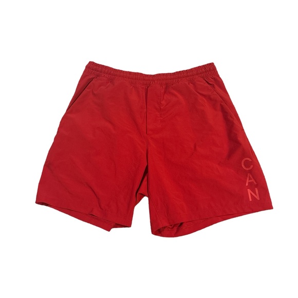 lululemon athletica Other - Lululemon X Team Canada Olympic Pace Breaker Shorts Red Size Large